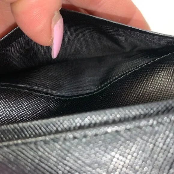 Authentic Prada Saffiano Leather 6 Key Wallet Black - Picture 11 of 14